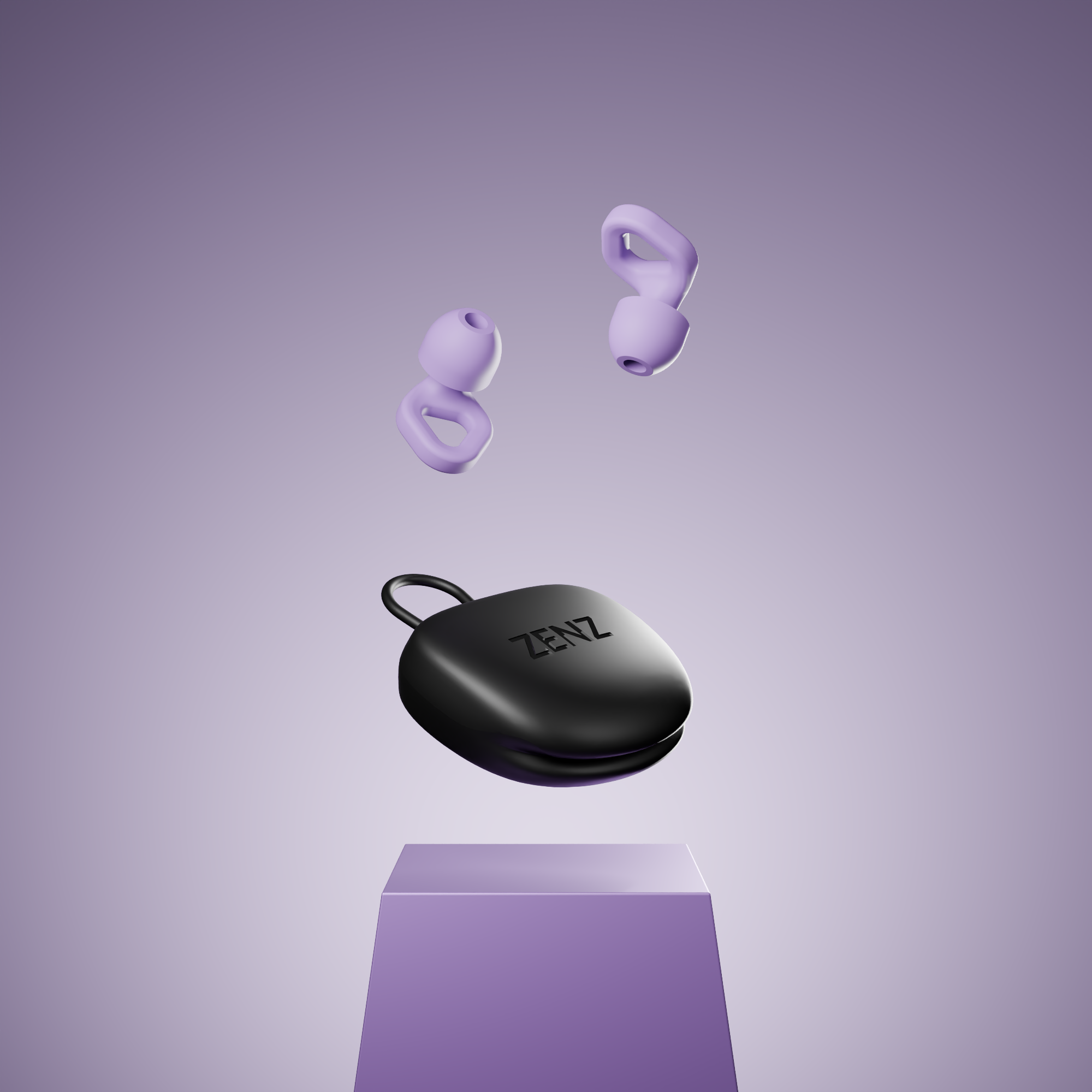 ZENZ - Unwind Earplugs - Nebula Purple